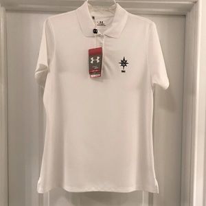 NWT Under Armour Golf Shirt from Turtle Point Yacht & Country Club Size L New
